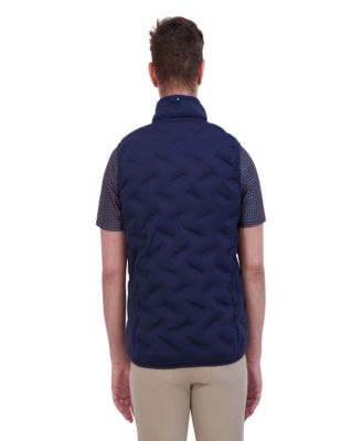 Men's Sport 4Way Stretch Seamless Quilt Vest
