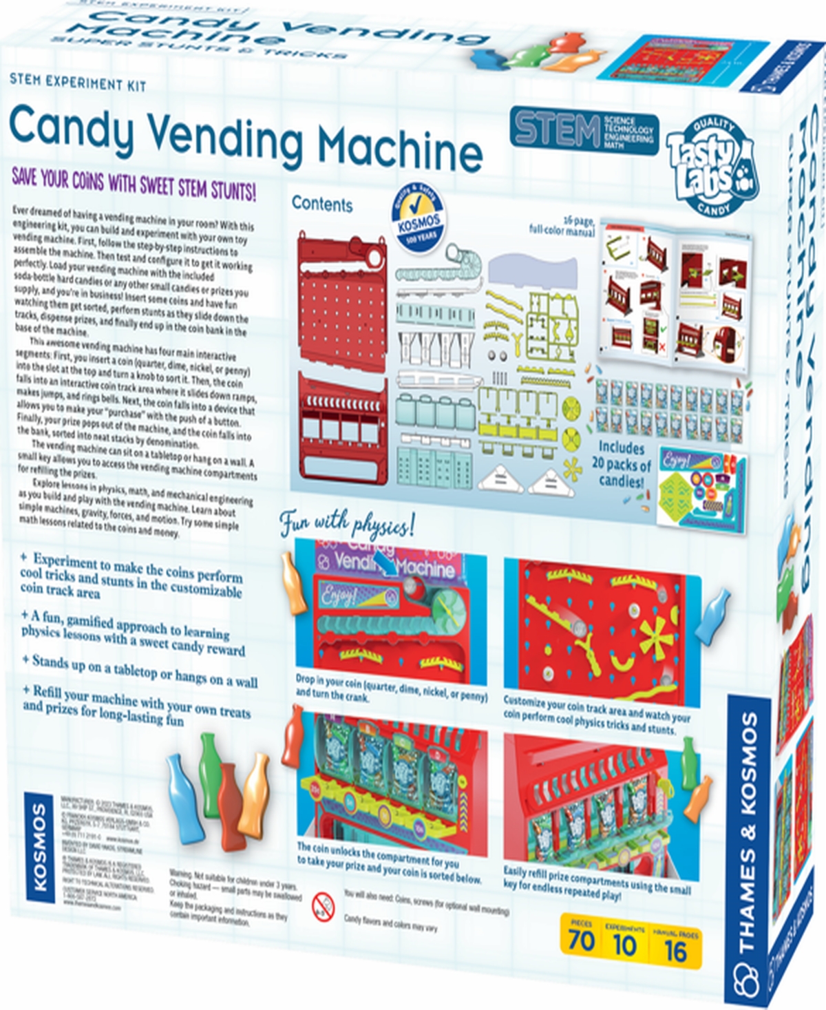 Shop Thames & Kosmos Candy Vending Machine Engineering Kit In Multi