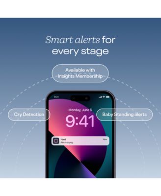 Pro Smart Baby Monitor and Wall Mount