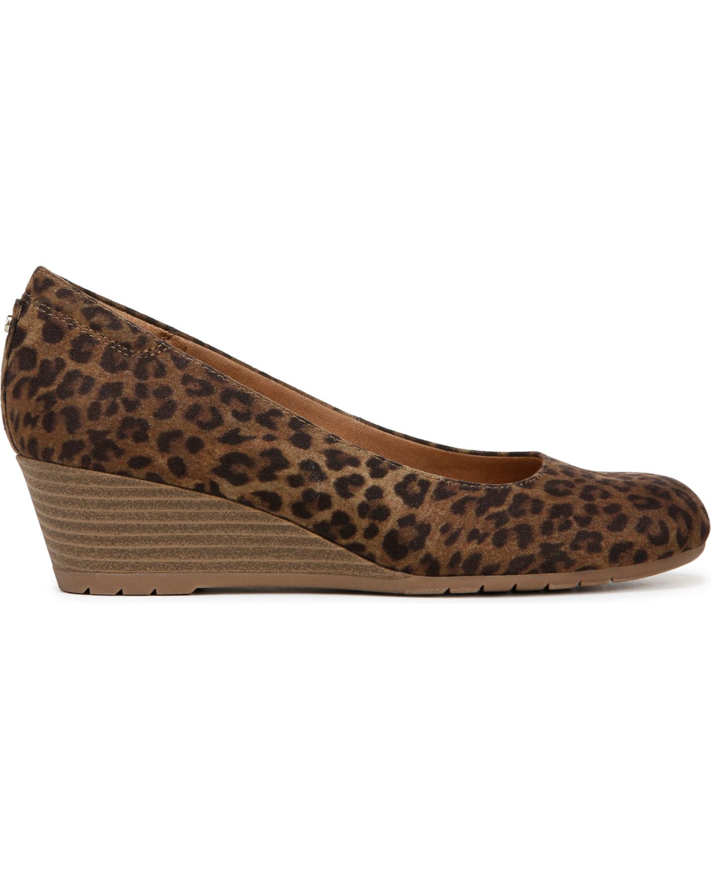 Женские туфли Dr. Scholl's Be Flex Round Toe Wedge Pumps, цвет: Леопардовый — фото 2