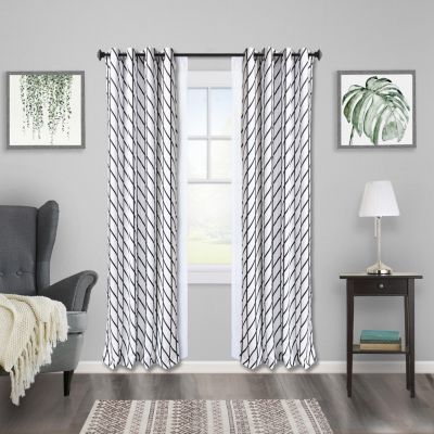 Kenney Mission 1-Inch Premium Double Curtain Rod for Layered Window Treatments