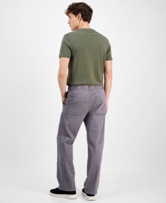 Men's Gunner Classic Fit Belted Casual Trousers