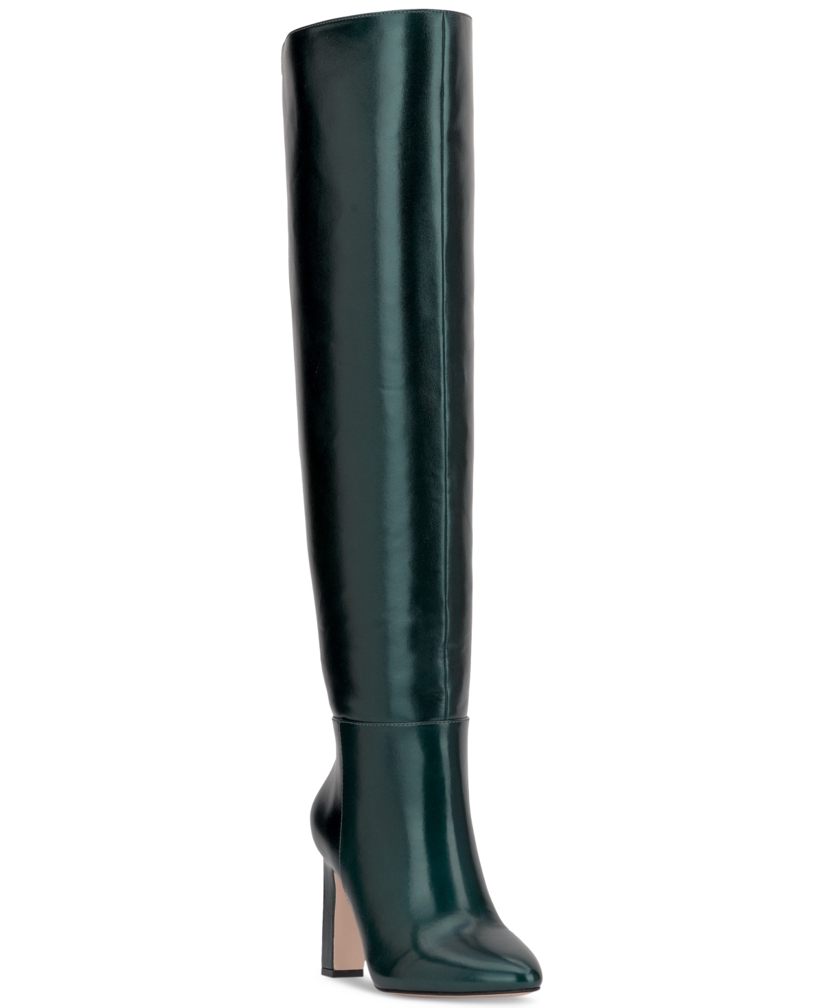 Jessica Simpson Women's Mistia Over-the-knee Boots In Dark Teal Metallic