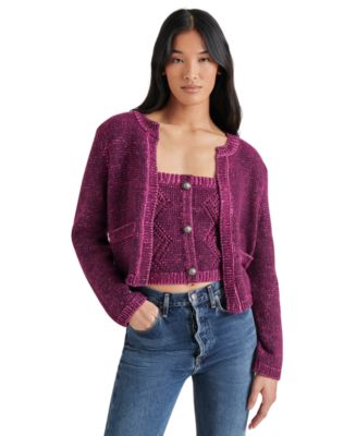 Steve Madden Women's Emelia Sweater Jacket - Macy's