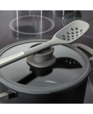 Leo Stone+ Nonstick Ceramic 10" Stock Pot with Lid Recycled, 5.9qt