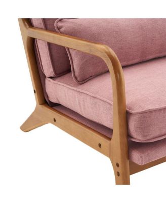 Upholstered Single Stylish Indoor Accent Chair for Living Room