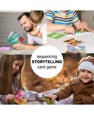 Sequence Speech Therapy Toys for Toddlers 3-4 - Create a Story Cards