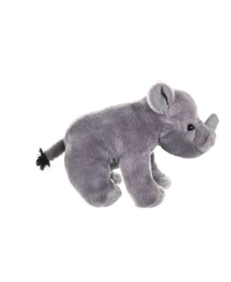 Cuddlekins Mini Rhino Calf Stuffed Animal, 8 Inches