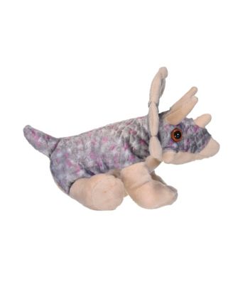 Cuddlekins Mini Triceratops Stuffed Animal, 8 Inches