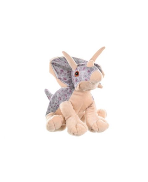 Детская мягкая игрушка Wild Republic Triceratops, Cuddlekins, Stuffed Animal, 12 Inches, Plush Toy, Gift for Kids, Fill is Spun Recycled Water Bottles
