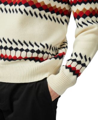 Men's Fair Isle Crew Neck Sweater