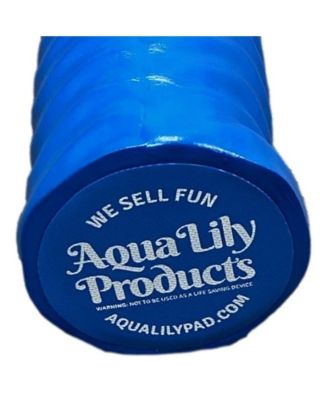 Durable Buoyant Soft Vinyl Foam Swimming Pool Noodle Float, Blue