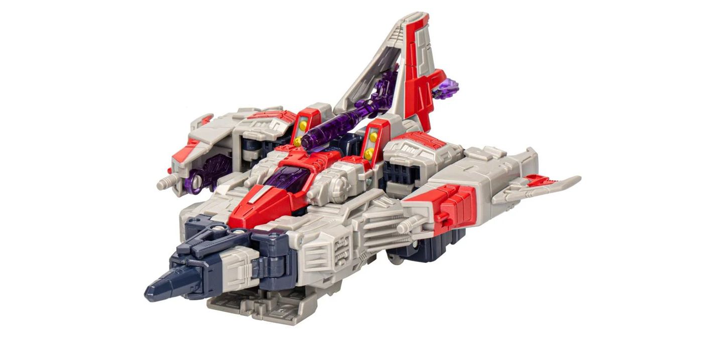 Детская фигурка Transformers Cybertron Universe Starscream 7" Voyager Class Action Figure, Ages 8+ — фото 6