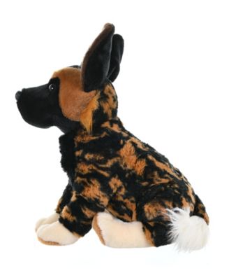 Cuddlekins African Wild Dog Stuffed Animal, 12 Inches