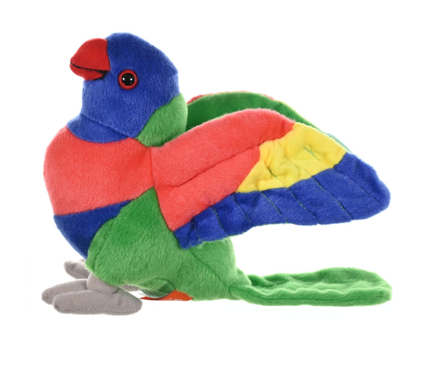Детская мягкая игрушка Wild Republic Lorikeet Plush, Stuffed Animal, Plush Toy, Gifts for Kids, Cuddlekins 8 Inches — фото 2