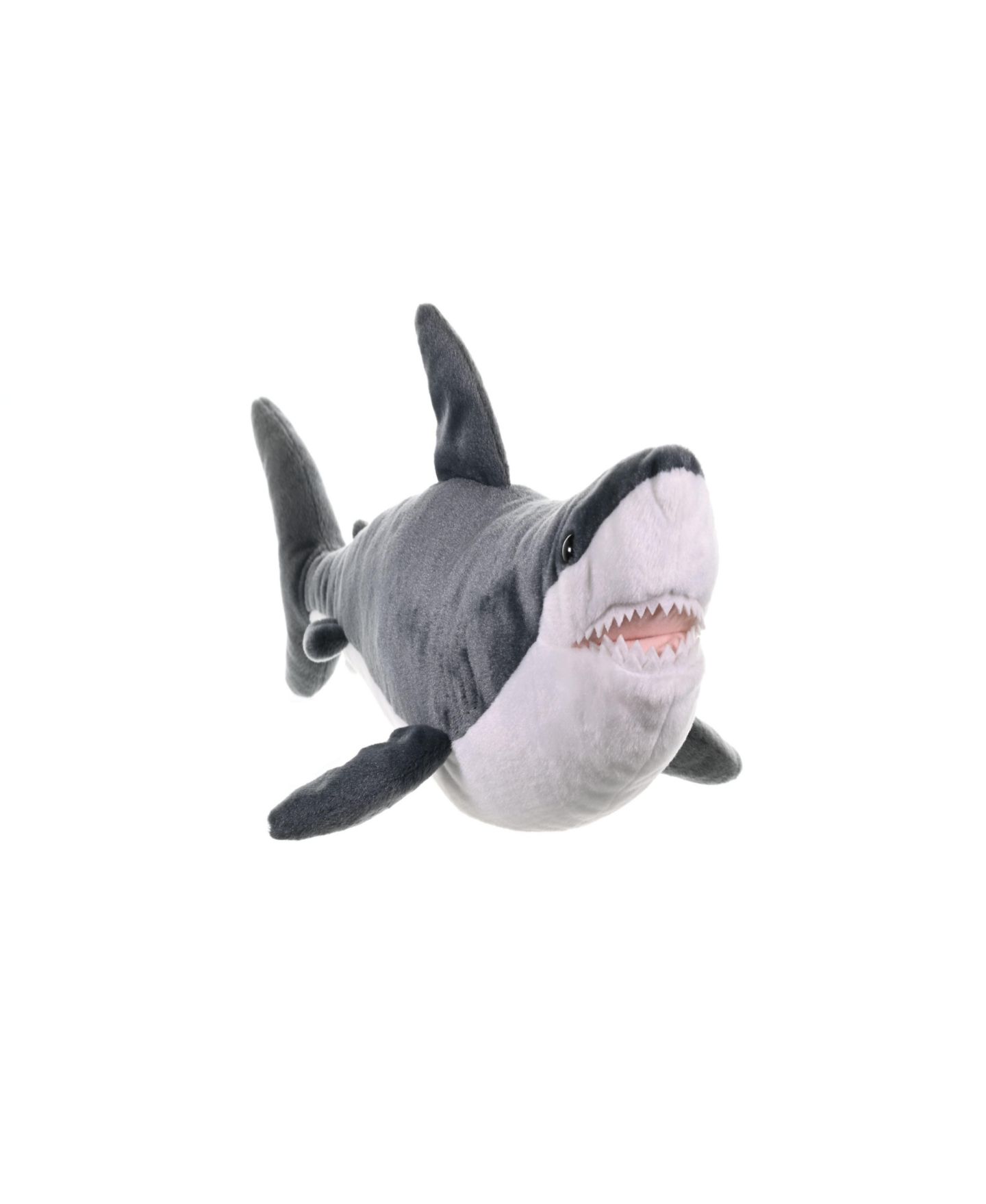 Детская мягкая игрушка Wild Republic Cuddlekins Great White Shark 12" Stuffed Animal — фото 1