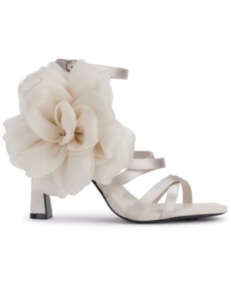Women's Caela Flower Embellished Dress Sandals