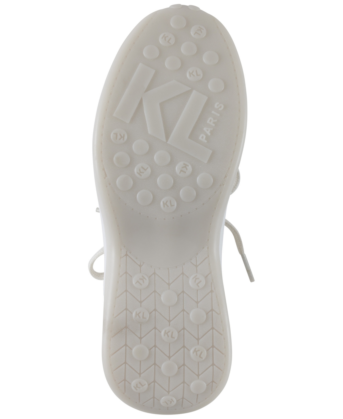 Karl Lagerfeld Women's Carsyn Lace Up Sneakers In Soft White