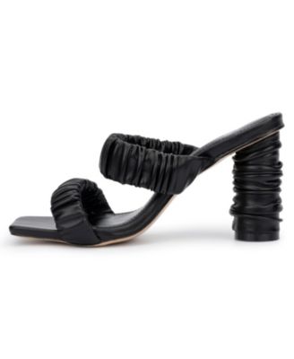 Women's Faina Ruched Heel Sandal