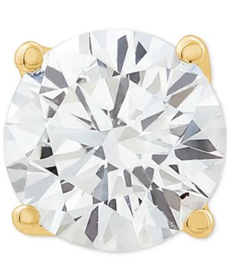 IGI Certified Lab Grown Diamond Single Stud Earring (1/2 ct. t.w.) in 14k White or Yellow Gold