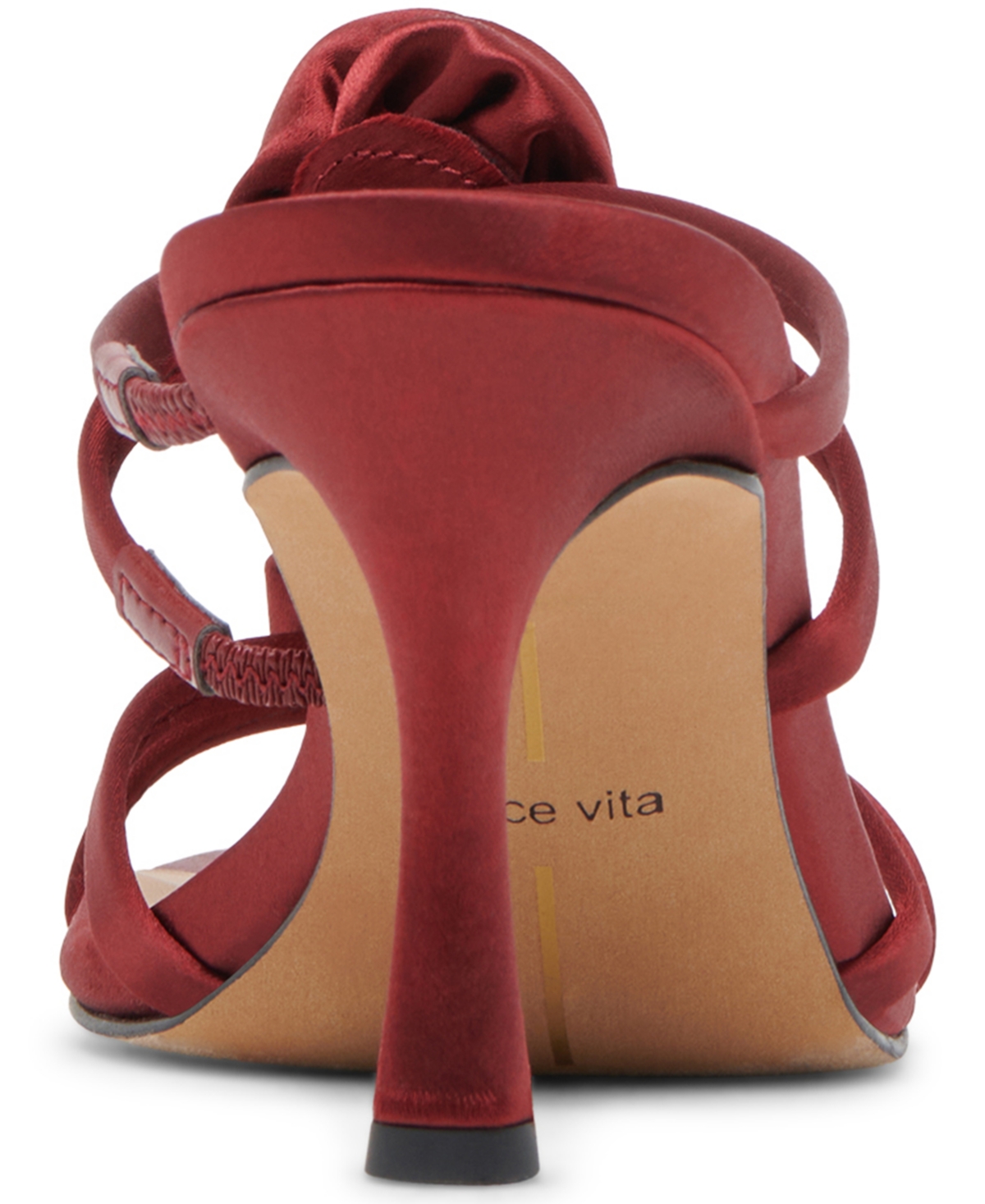 Dolce Vita Women's Linzy Florette Two-piece Dress Sandals In Burgundy