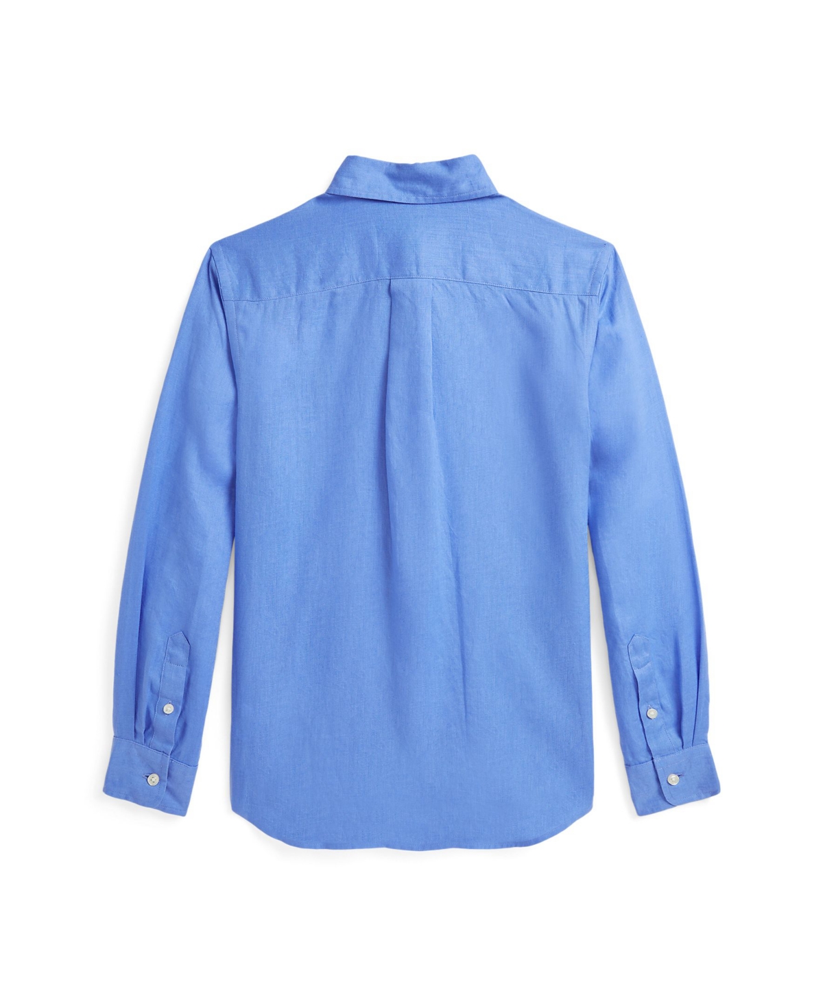Polo Ralph Lauren Big Boys Linen Shirt In Harbor Island Blue