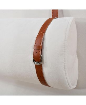 Queen Size Upholstered Platform Bed with Dual Outlets and USB Charging Ports on Each Side