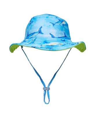 Baby Boys Jawsome Waves Reversible Bucket Hat