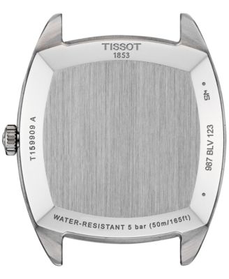 Women's Swiss Stylist Blue Leather Strap Watch 32mm