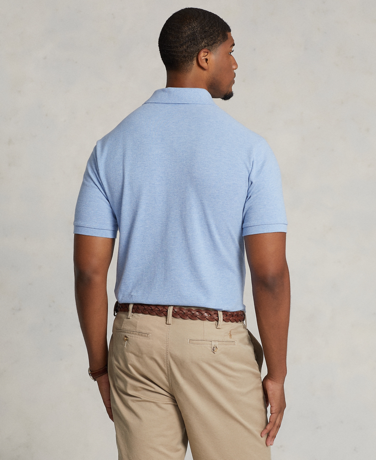 Polo Ralph Lauren The Iconic Mesh Polo Shirt In Blue