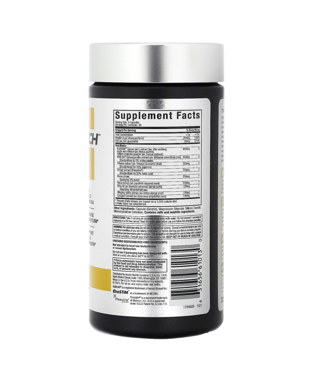 MuscleTech Test Hd Elite - Capsules