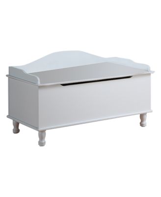 Applegate White Storage Bench Toy Chest