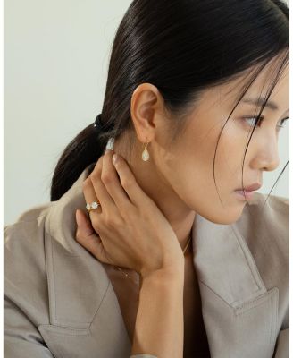 Sterling Silver 18k Gold Plated Sage Ring Holiday Gift Idea