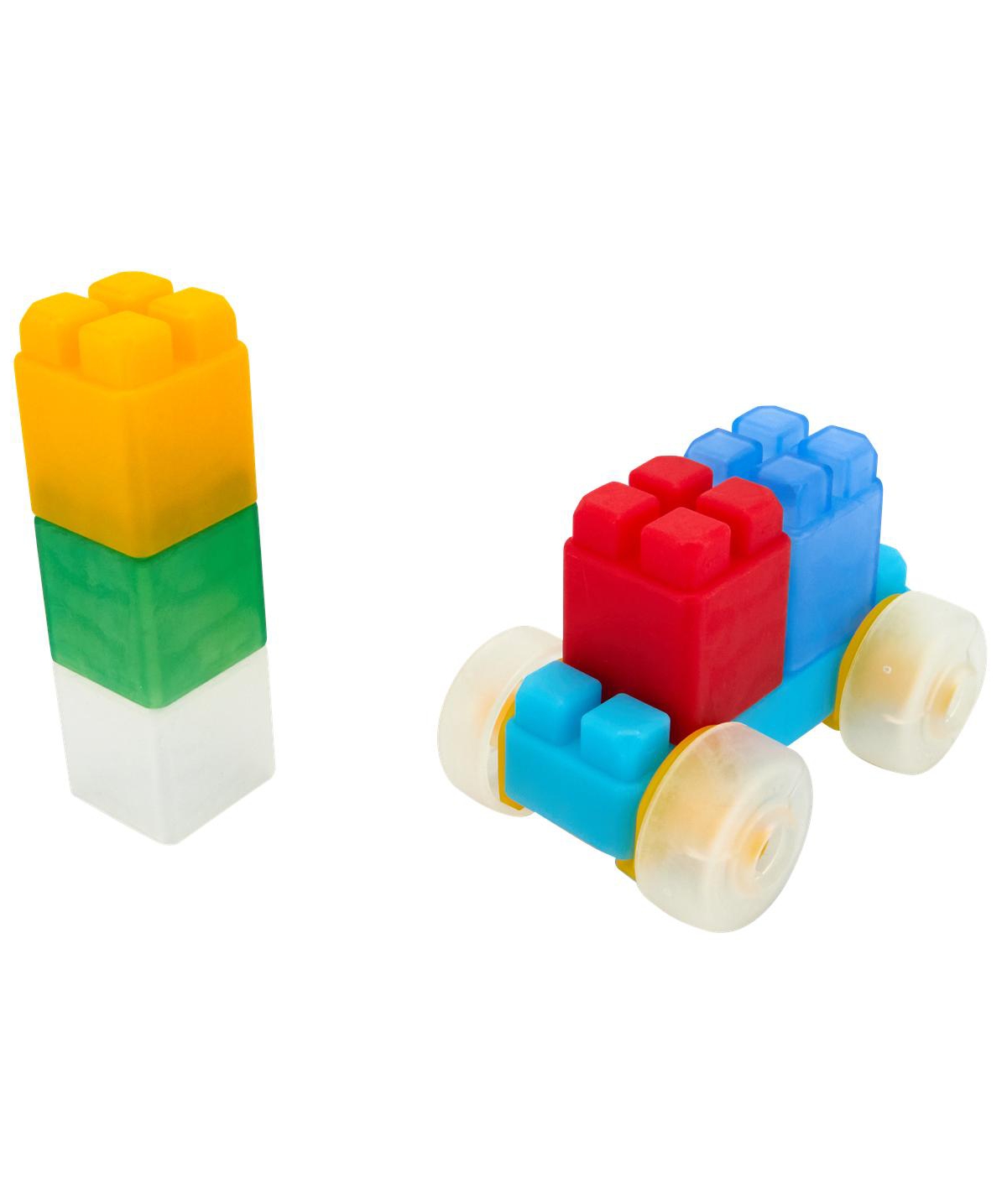 Co-Block Kproduct4u Car for 1+ years old, 10 pieces - Multi-color