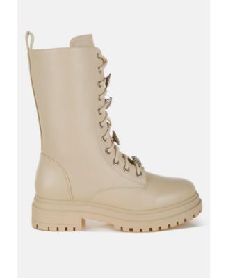 Womens Nimba Rhinestone jewelled Chunky Boots