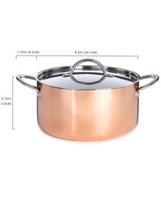 Tri-Ply 9.5" Covered Dutch Oven, Non-Hammered