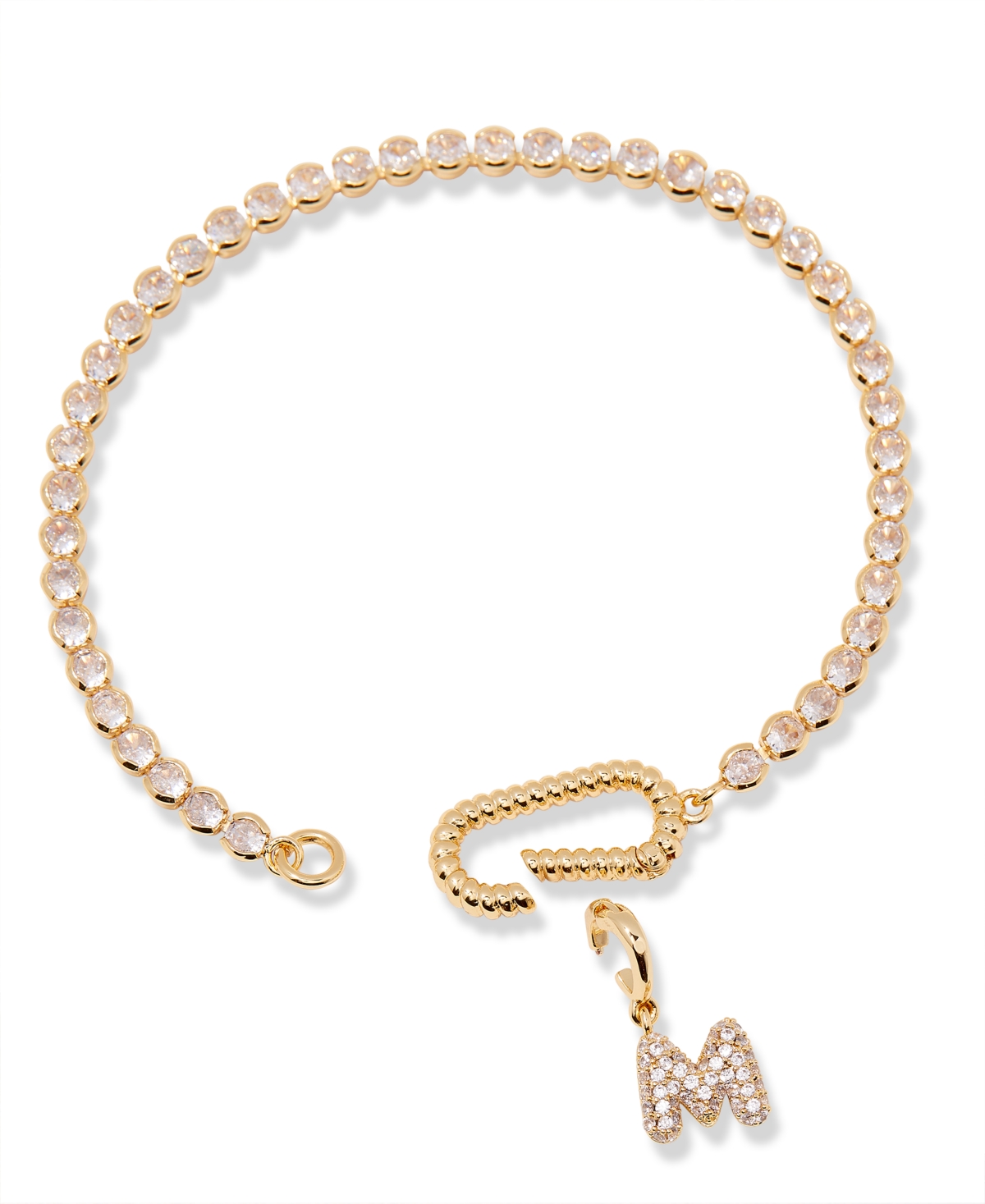 BROOK & YORK PETRA INITIAL TENNIS BRACELET