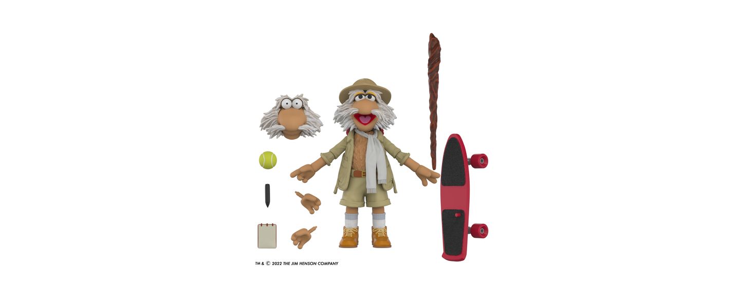 Коллекционная подвижная фигурка Fraggle Rock Uncle Traveling Matt, масштаб 1:12, от 8 лет, цвет: Open Miscellaneous — фото 1