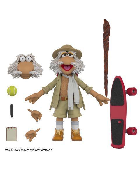 Коллекционная подвижная фигурка Fraggle Rock Uncle Traveling Matt, масштаб 1:12, от 8 лет, цвет: Open Miscellaneous