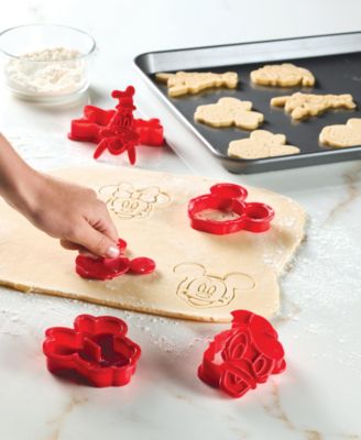 Bake with Mickey Mouse 8-Piece Cookie Cutter and Stamp Set