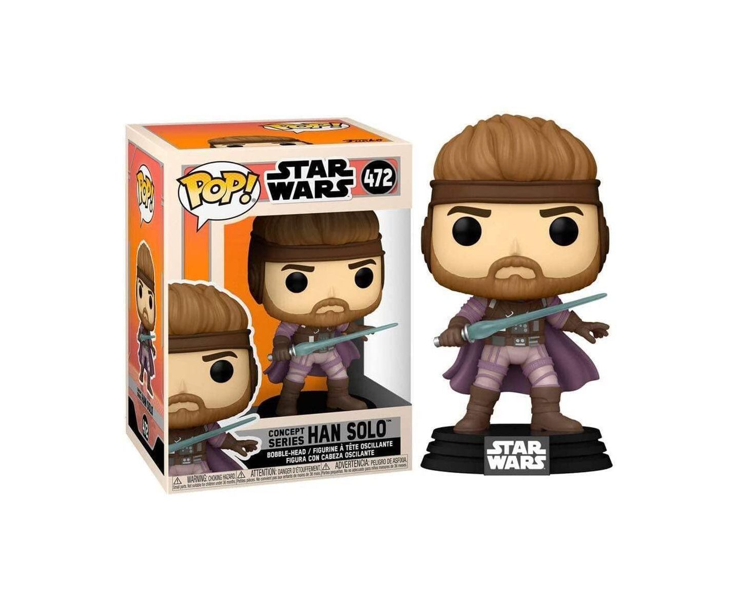 Детская фигурка Star Wars Funko POP Vinyl Figure Concept Han Solo — фото 3