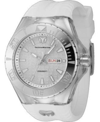 Men's TM-122008 Cruise Quartz 3 Hand Silver Dial Watch