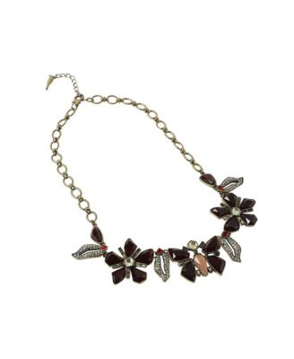 Sohi Womens Butterfly Collar Necklace - Black 50$