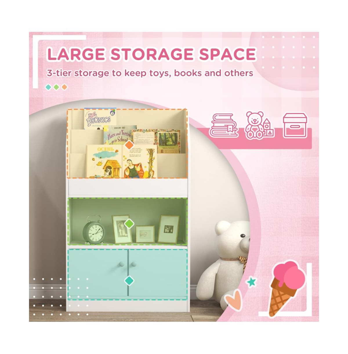 SlickblueStorage Cabinet - Elegant and Functional Organizer for Home or Office Spaces - White