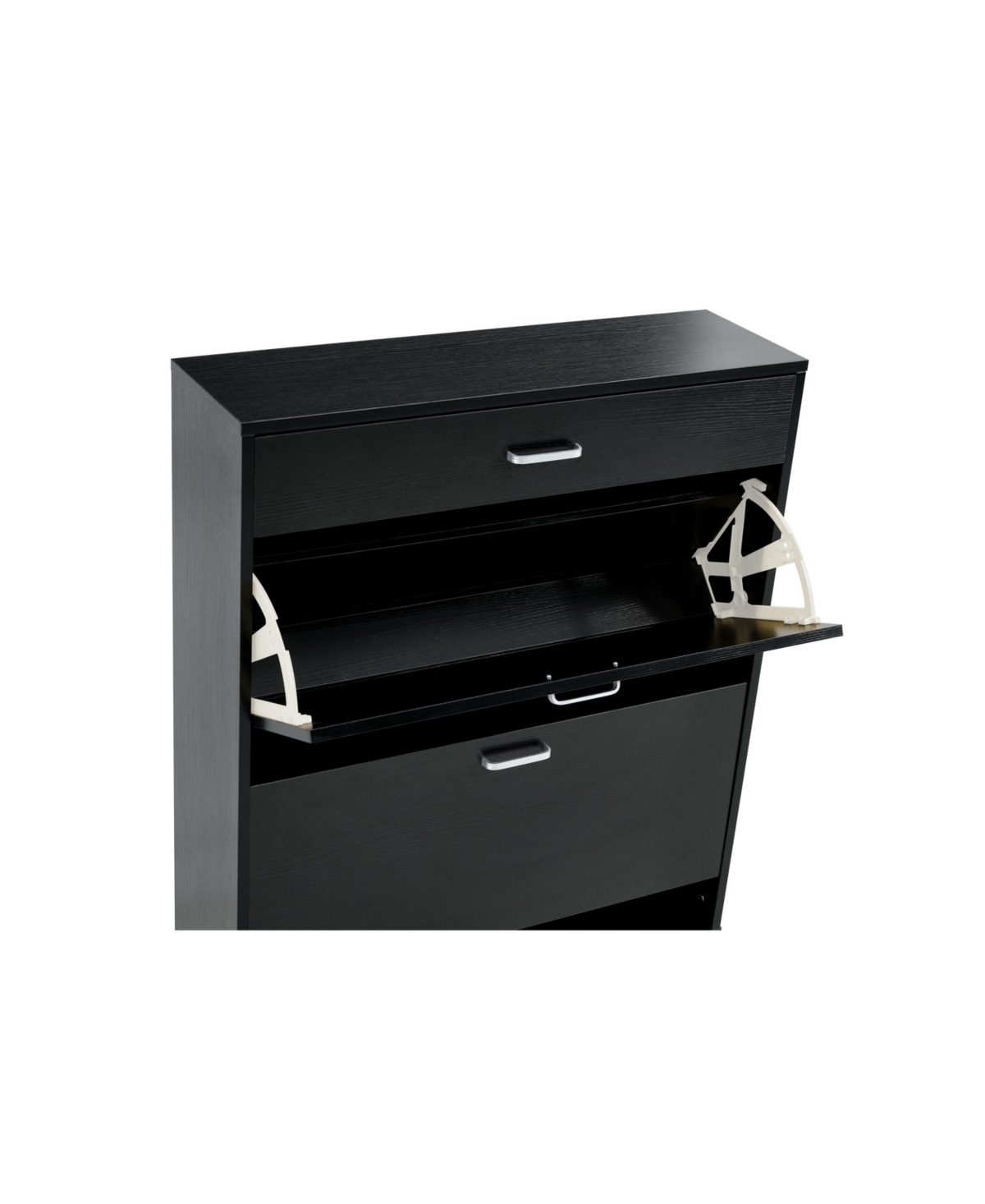 Slickblue Shoe Cabinet with Storage Shelves - Stylish Organizer for Footwear in Entryway or Closet