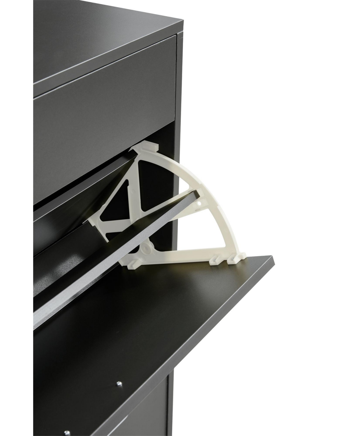 Slickblue Shoe Cabinet with Storage Shelves - Stylish Organizer for Footwear in Entryway or Closet