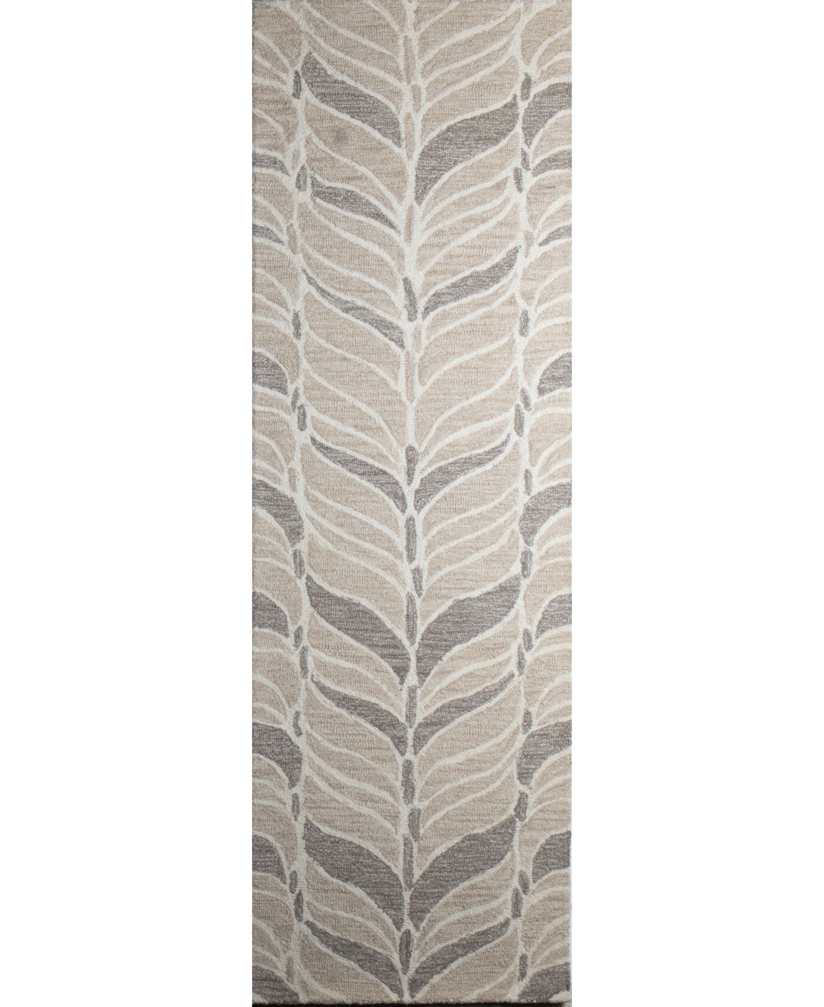 Shop Bb Rugs Taron Al313 2'6"x8' Runner Area Rug In Beige