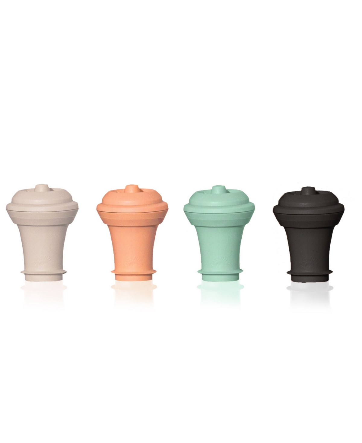 Vacu Vin Wine Saver Loop And Stopper Bundle In Terracotta