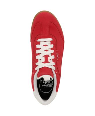 Women's Effortless Lace Up Court Sneakers