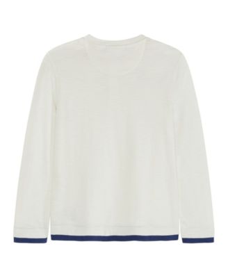 Big Boys Slub Jersey Henley T-Shirt